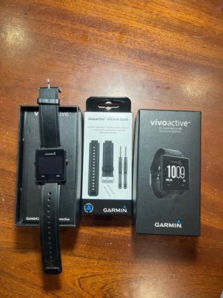 Garmin Vivoactive Smartwatch Negro/Verde