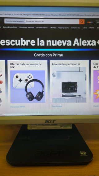 Pantalla Acer 20"