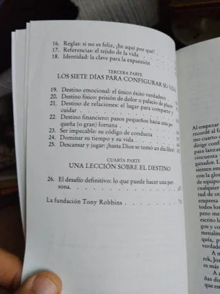 TONY ROBBINS, Controle su destino