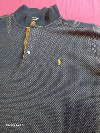 Polo Ralph Lauren uomo marrone oro