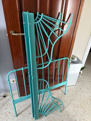 Cama extensible MINNEN Ikea azul 80x200