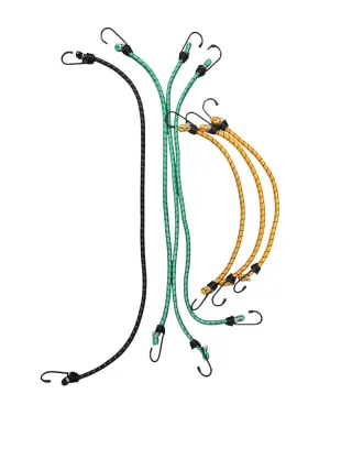 Juego de 7 Cuerdas Elásticas con Gancho