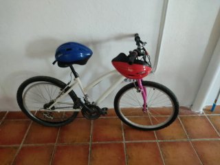 Bicicleta 24 blanca