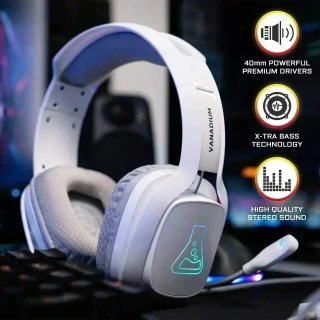 Auriculares Gaming Vanadium Blancos
