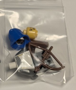 Lego Minifig Cavaliere Cavallo