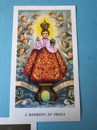 Santini religiosi: Medaglia Miracolosa, S. Bambino