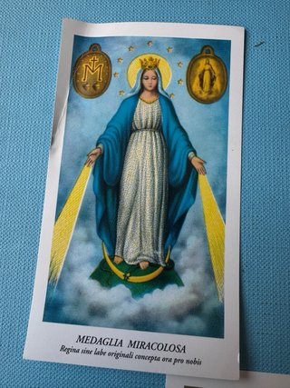 Santini religiosi: Medaglia Miracolosa, S. Bambino