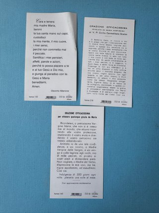 Santini religiosi: Medaglia Miracolosa, S. Bambino