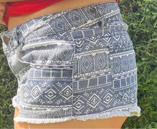 Pantalón corto Denim Co Talla 40 Estampado