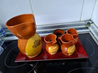 Conjunto Jarras Artesanía Paradores