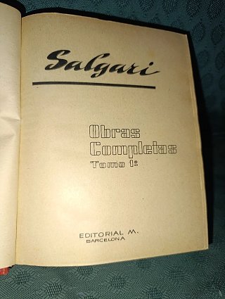 Obras Completas (Tomo 1) de Emilio Salgari