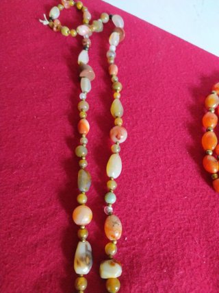 Collana pietre naturali vintage