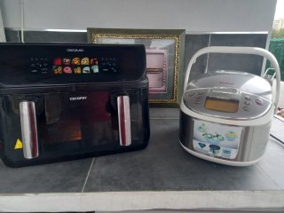 Cecofry Freidora de Aire y Robot Cocina Tefal