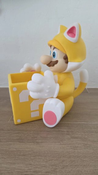 Mario Gato palomitero / caramelero 3D