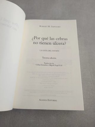 ¿POR QUÉ LAS CEBRAS NO TIENEN ÚLCERA?