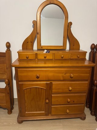 Cama 90x180 Madera Completa