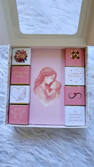 Scatola Festa della Mamma personalizzata