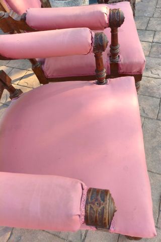 2 Sillones Butacas Madera Antiguos