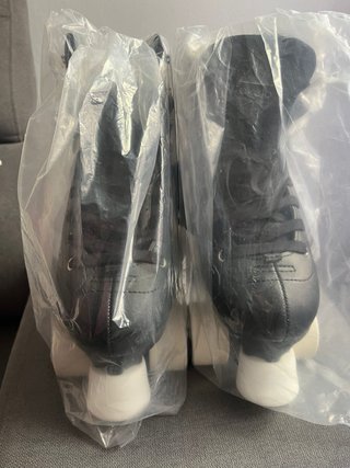 Patines Oxelo 4 Ruedas Talla 37 Negros