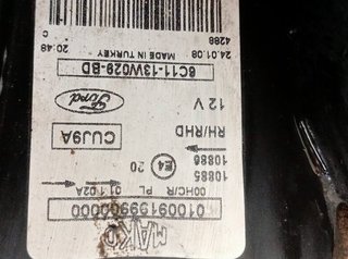 Ford 95117 6c1113w029 faro derecho transit caja ft