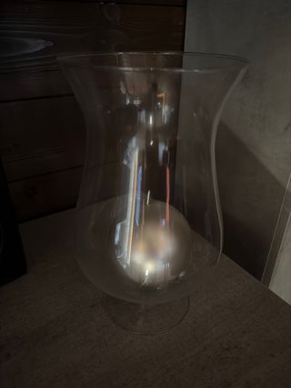 Vaso grande vetro trasparente