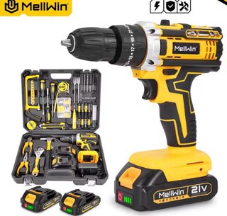 Taladro Inalámbrico de batería MellWin 21V