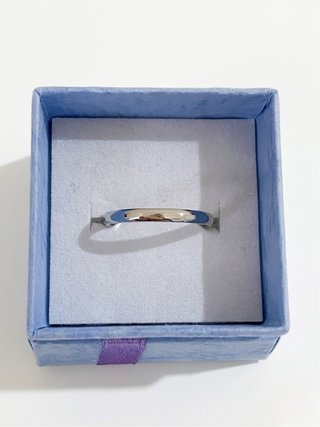 Set 7 anelli color argento - Diametro: 1,8 cm (17)