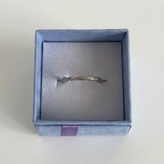 Set 7 anelli color argento - Diametro: 1,8 cm (17)