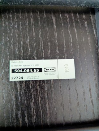 2 Taburetes Altos IKEA Plegables Madera Metal