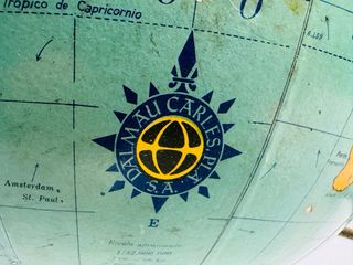 Globo Terráqueo Antiguo 1970s Carles Dalmau