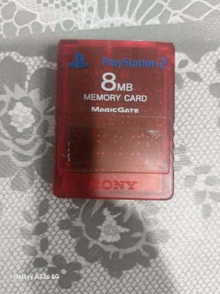 2 Controller PS2 Argento Sony Dualshock 2+memoria