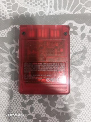 2 Controller PS2 Argento Sony Dualshock 2+memoria