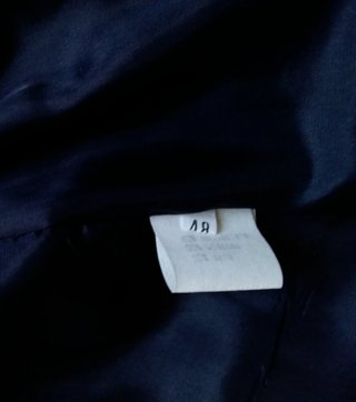 Giacca donna blu,con seta, taglia 48