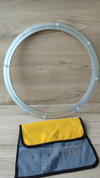 Plato Giratorio Mesa,Placa Giratoria con Rodamiento 50cm