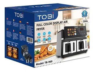 Friggitrice Aria Doppio Cestello 15L LCD