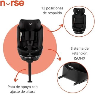 Silla coche Nurse Scope i-Size 360 ISOFIX