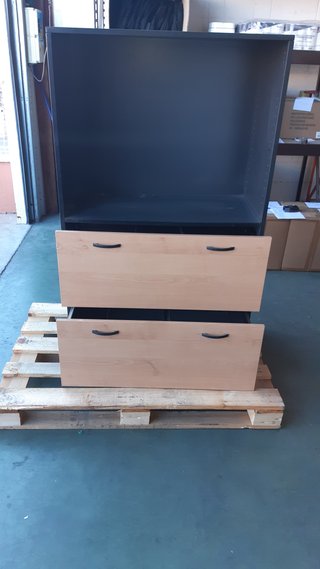 Armario Archivador Metálico y Madera