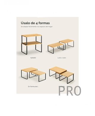Estante Organizador de Gabinete