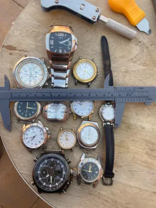 Lote relojes varios caballero