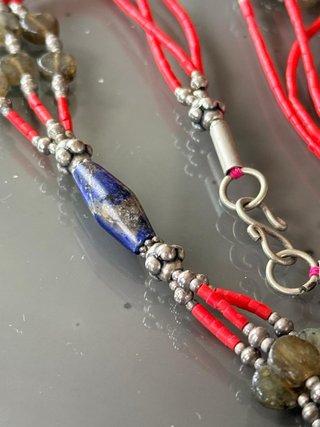 Collana Etnica Multifilo Artigianale