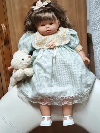 Muñeca antigua B.B. 56cm