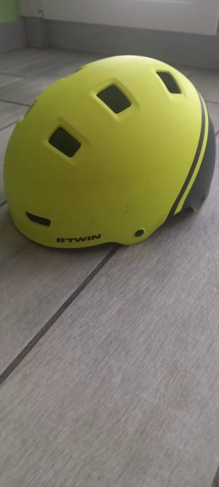 Casco B'Twin giallo per bambini