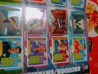 Álbum Cromos Fútbol Liga Santander 2017-18