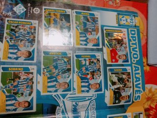 Álbum Cromos Fútbol Liga Santander 2017-18