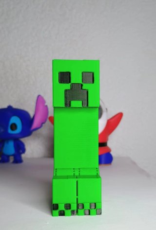 Figura Creeper Minecraft Verde