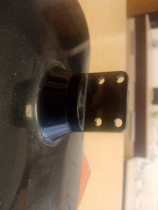 Soporte TV/Monitor Negro + Tornillos