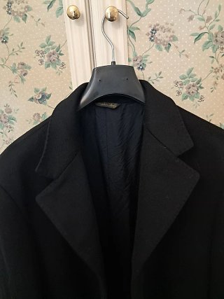 Cappotto uomo lungo Lana e Cashmere taglia 56