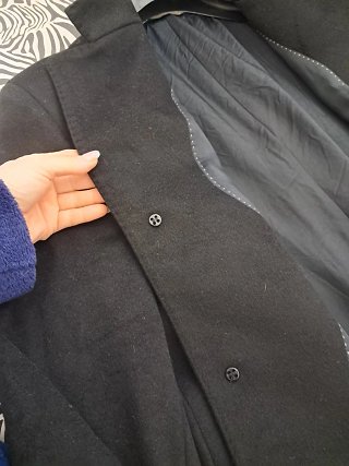 Cappotto uomo lungo Lana e Cashmere taglia 56