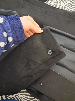 Cappotto uomo lungo Lana e Cashmere taglia 56