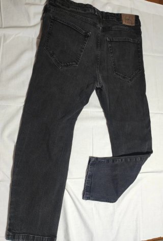 Jeans Scout Neri Strappati Taglia 33